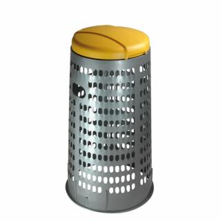 Műanyag zsákállvány - sárga (F2Q_3857_4000)