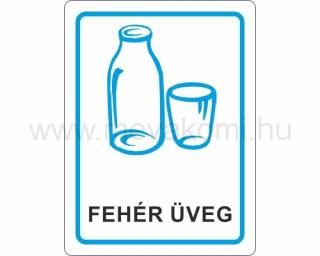Öntapadó matricák - fehér üveg (F7F_6534_0002)