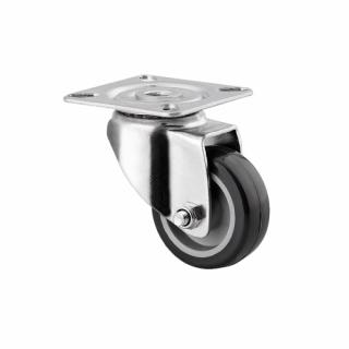 Poliamid fékkel ellátott forgatható kerék (F4D_6370_0000)