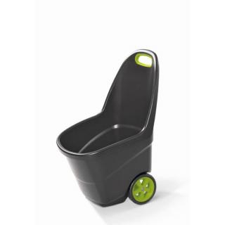 Keter Easy Go XL 62 L kerti kocsi, szürke/zöld