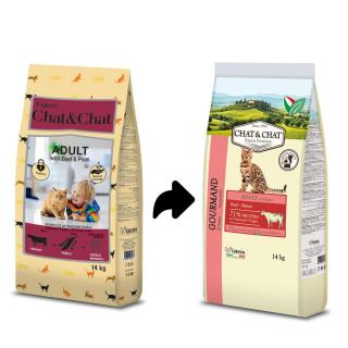 Gheda ChatChat GOURMAND 14kg (marhával)