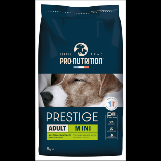 Pro-Nutrition Prestige Adult Mini (3kg, sertéssel és répával)