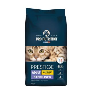 Pro-Nutrition Prestige Cat Adult Sterilized Chicken (10kg, csirkével)
