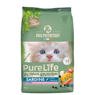 Pro-Nutrition PureLife Cat Kitten (2kg, szardíniával)