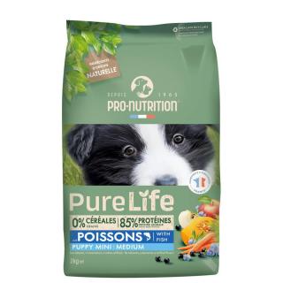 Pro-Nutrition PureLife Puppy Mini/Medium (2kg, fehér hallal)