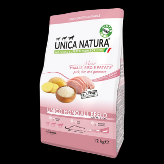 Unica Natura UNICO MONO ALL BREED 12kg (malachússal)