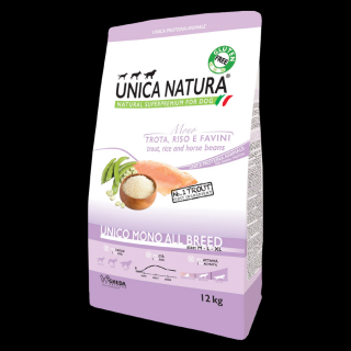 Unica Natura UNICO MONO ALL BREED 12kg (pisztránggal)