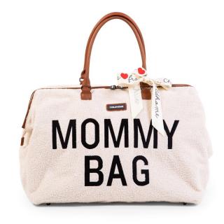 Mommy Bag Táska – Plüss – Fehér