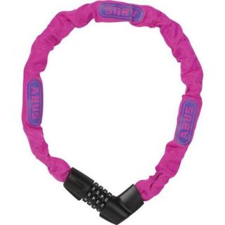 ABUS Tresor 1385/75 láncos lakat számzárral, neon pink (6mm)