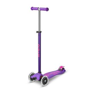 Maxi Micro Deluxe LED roller, lila