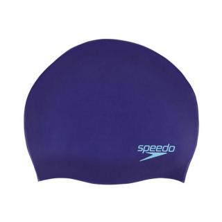 Speedo Junior Plain Moulded Silicone Cap úszósapka, mélylila