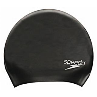 Speedo Long Hair Cap szilikon úszósapka hosszú hajra, sötétszürke