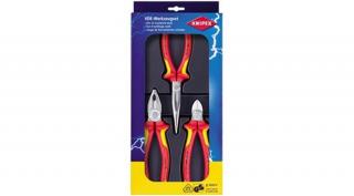 Knipex VDE fogókészlet Villamossági csomag  3 részes