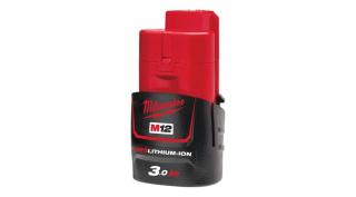 M12B3 REDLITHIUM-ION™ akkumulátor, 12 V, 3.0 Ah