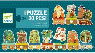 Djeco Sorozatkirakó puzzle, 10-ig számolok