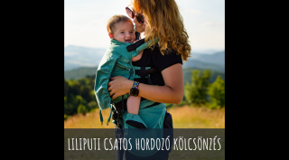 Liliputi csatos babahordozó KÖLCSÖNZÉS - Jade