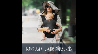 Manduca XT csatos babahordozó KÖLCSÖNZÉS - Denimblack