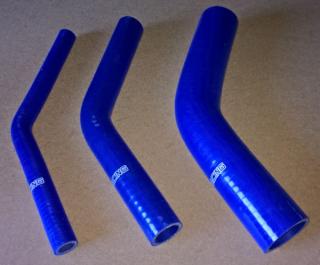 45 fokos idom 150/150 mm hosszú - 32 mm (kék)