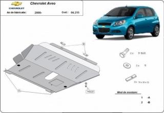 Chevrolet Aveo 2008- motorvédő lemez