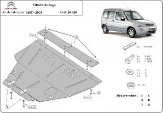 Citroen Berlingo 1997- motorvédő lemez