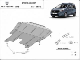 Dacia Dokker motorvédő lemez