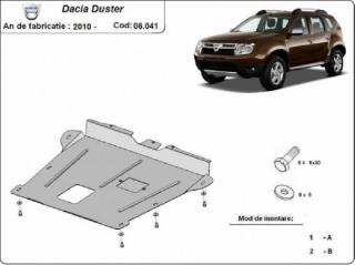 Dacia Duster I motorvédő lemez