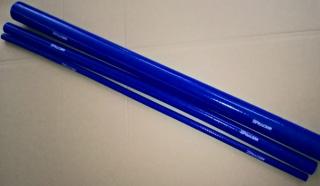 Egyenes szilikon cső 1 méter hosszú - 13 mm (kék)