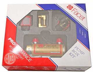 Facet Red Top Works kisnyomású üzemanyagszivattyú Box Kit