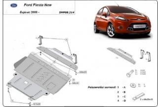 Ford Fiesta 2008- motorvédő lemez