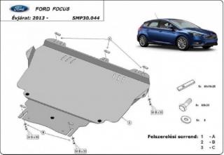 Ford Focus 2013- motorvédő lemez