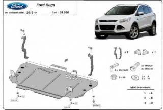 Ford Kuga 2013- motorvédő lemez