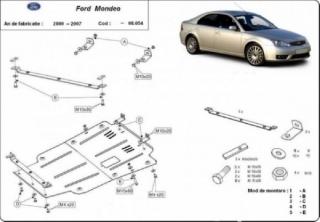 Ford Mondeo 2000- motorvédő lemez