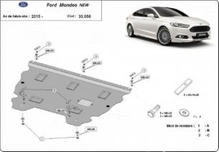 Ford Mondeo 2015- motorvédő lemez