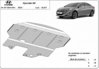 Hyundai i40 2012- motorvédő lemez