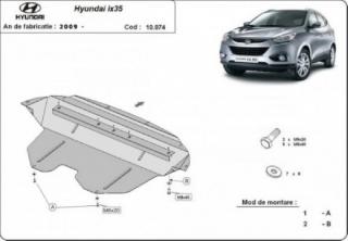 Hyundai ix35 2009- motorvédő lemez