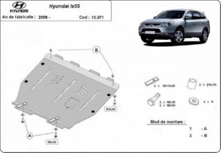 Hyundai ix55 2009- motorvédő lemez