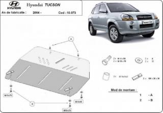 Hyundai Tucson 2004- motorvédő lemez