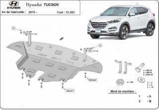 Hyundai Tucson 2015- motorvédő lemez