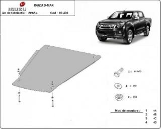 Isuzu D-Max 2012- váltóvédő lemez