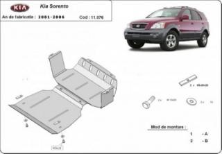 Kia Sorento 2001- motorvédő lemez