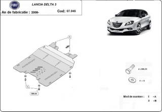 Lancia Delta 2008- motorvédő lemez