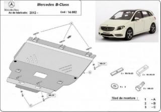 Mercedes B osztály W246 2012- motorvédő lemez