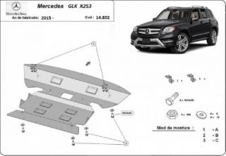 Mercedes GLK X253 2015- motorvédő lemez