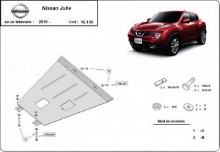Nissan Juke 2010- motorvédő lemez