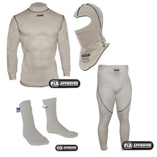 Nomex komplett homológ alsóruházat: maszk+pulóver+nadrág+zokni