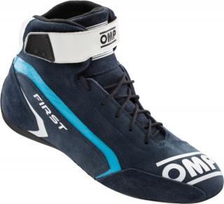 OMP First FIA homológ sofőrcipő (kék)