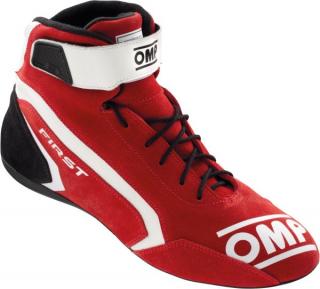 OMP First FIA homológ sofőrcipő (piros)