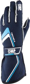 OMP Tecnica homológ sofőrkesztyű (kék)
