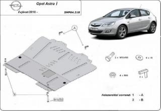 Opel Astra -J- 2010- motorvédő lemez