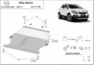 Opel Mokka 2010- motorvédő lemez